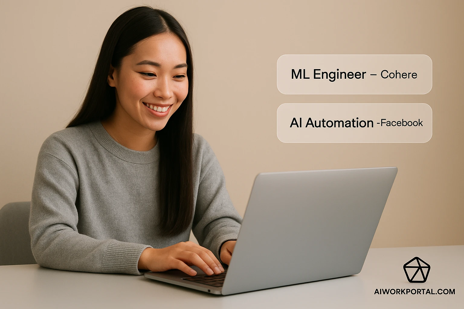 AI Work Portal dashboard preview