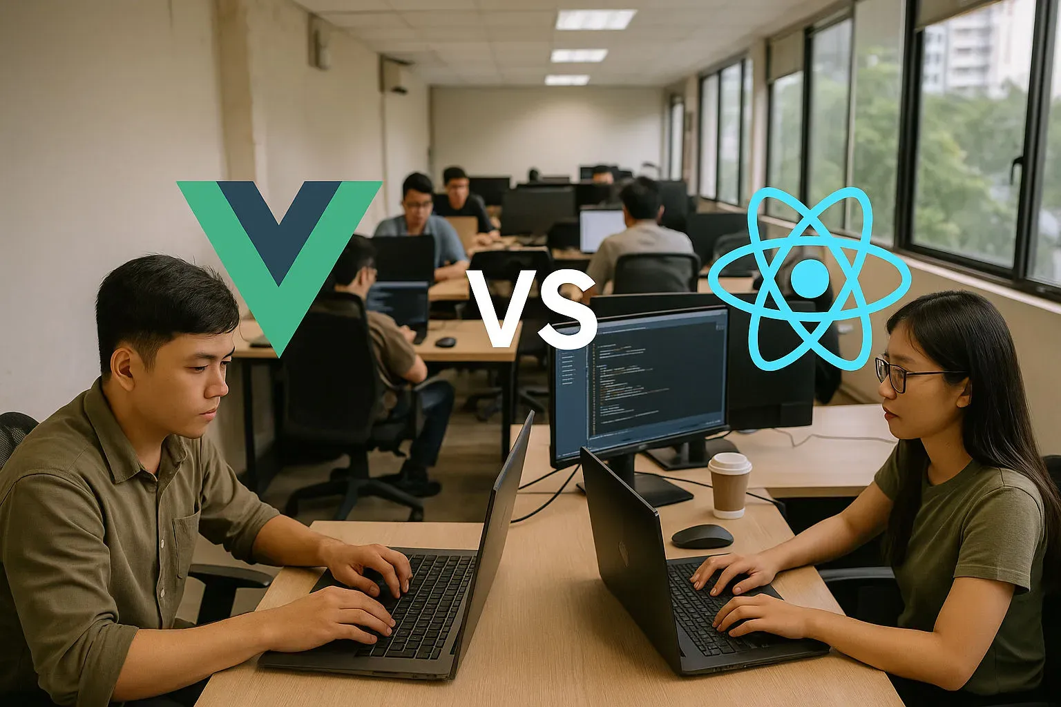 React vs Vue comparison
